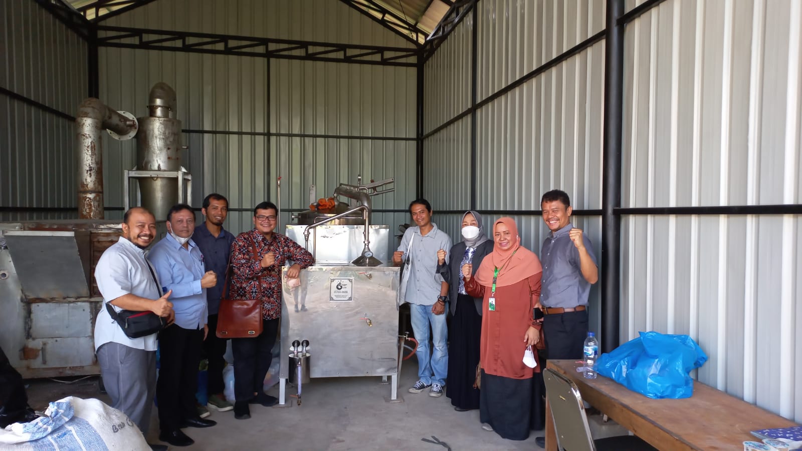 USU- Earthwise Consulting Japan Held Pyrolysis Training