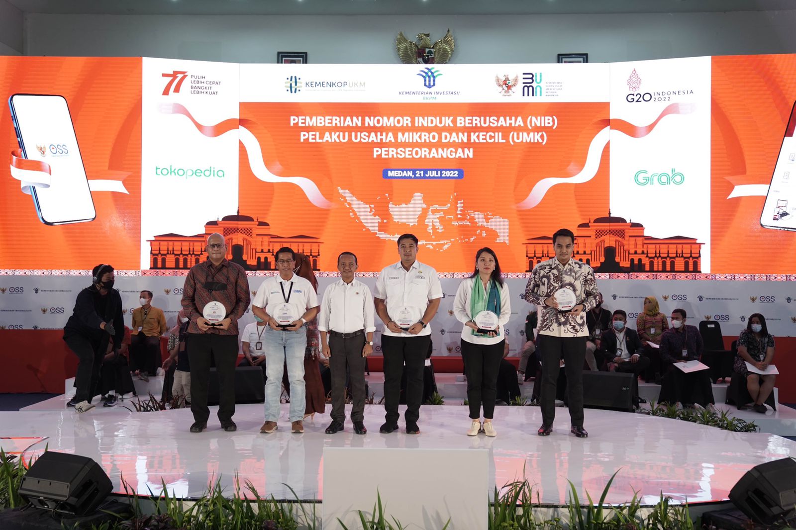 BKPM Gives NIB for MSME Actors at USU