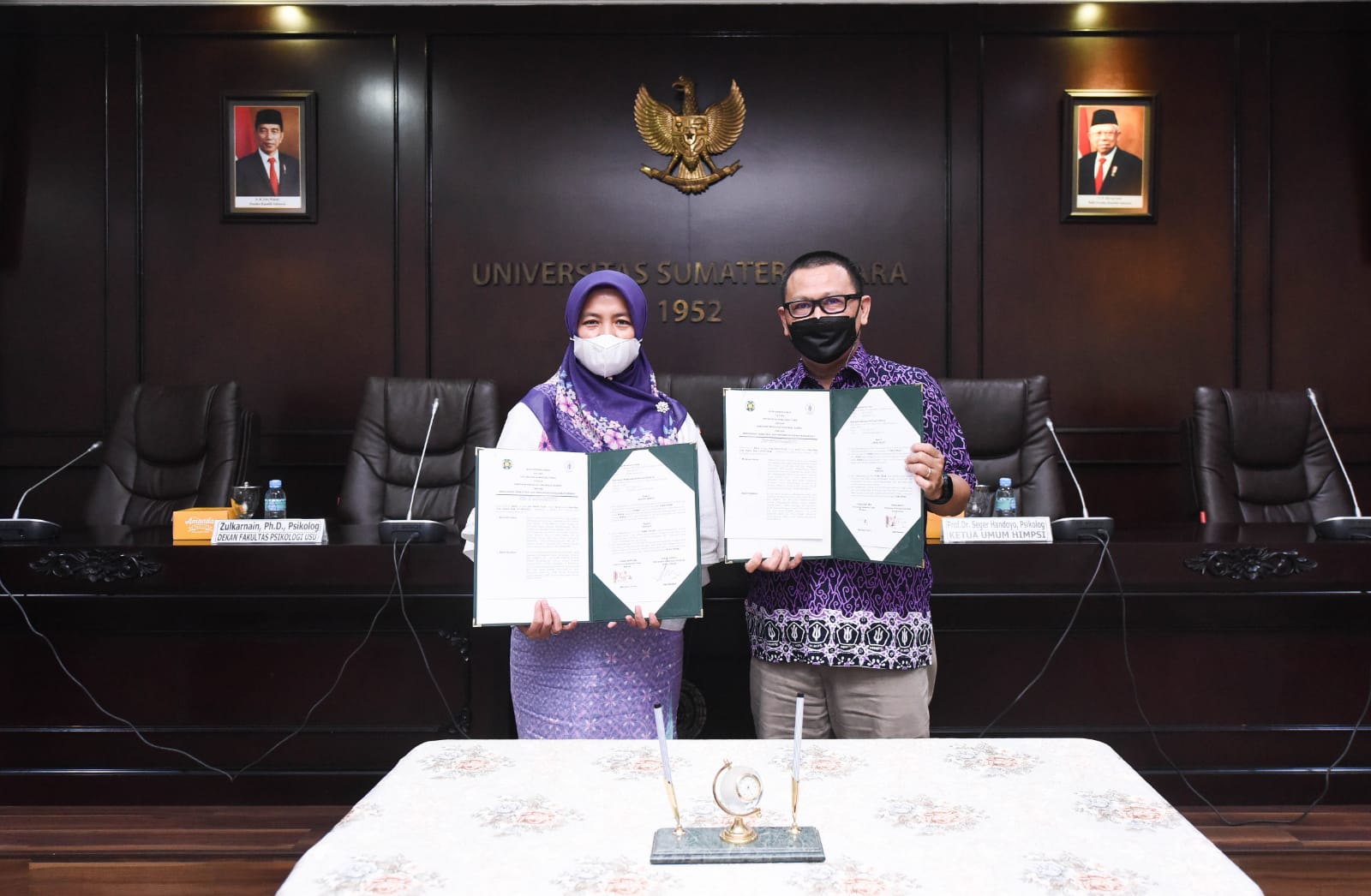 USU-HIMPSI Establish Cooperation for Tri Dharma