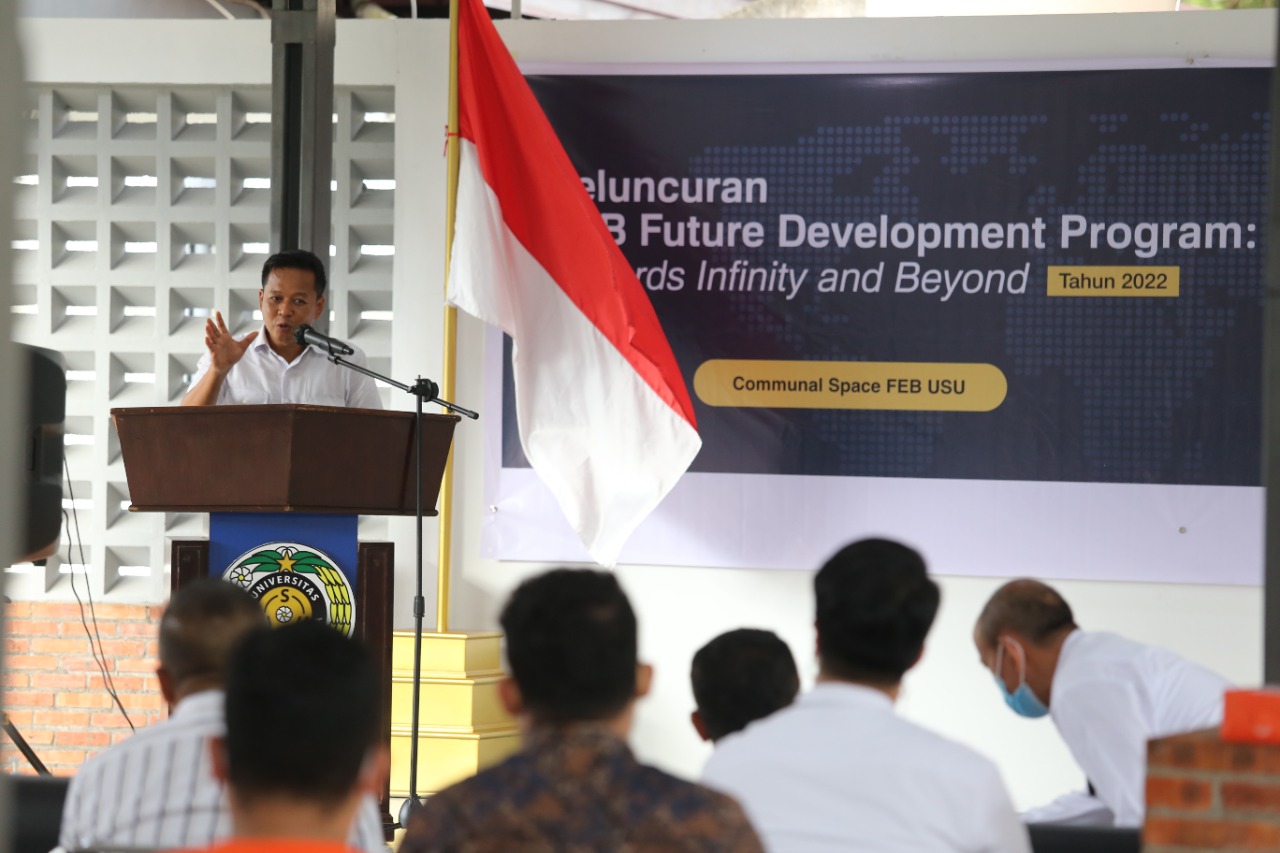 USU Rector Inaugurates FEB Future Development Program