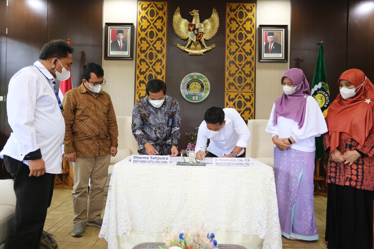 USU Collaborates with Kimia Farma to Develop Innovation