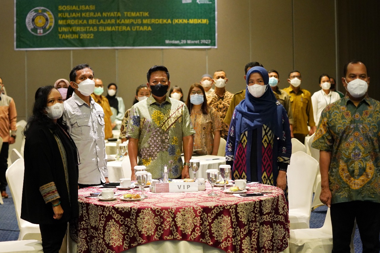 USU Promotes Thematic Community Service Program to the North Sumatra Government
