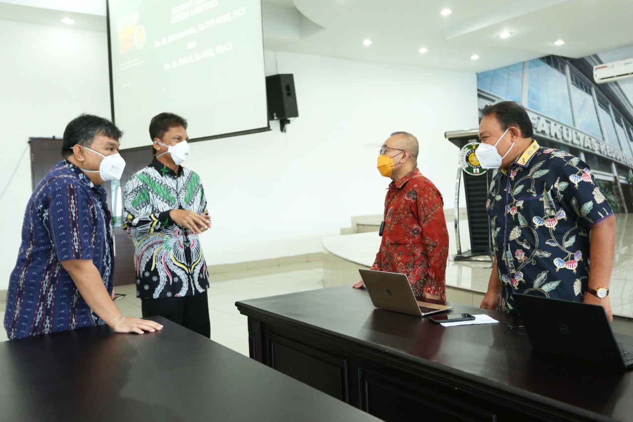 LAM-PTKes Visit, USU Medical Faculty Wins Satisfactory Accreditation