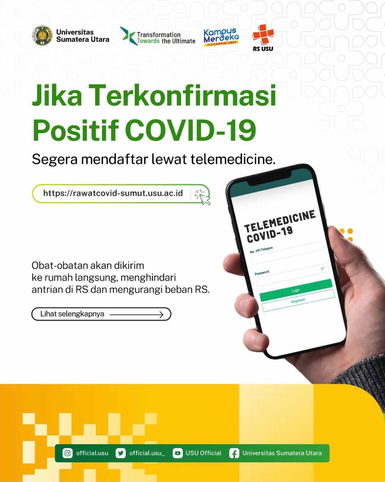 USU Covid-19 Telemedicine Services Provide Free Consultation and Medicine