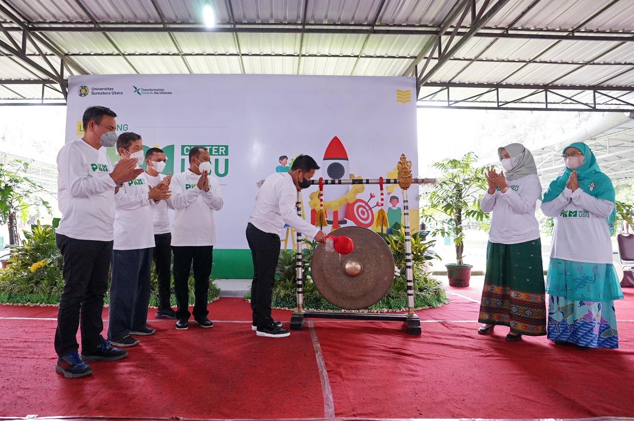 Creating a Student Creativity Ecosystem, Rector launch PKM Center USU