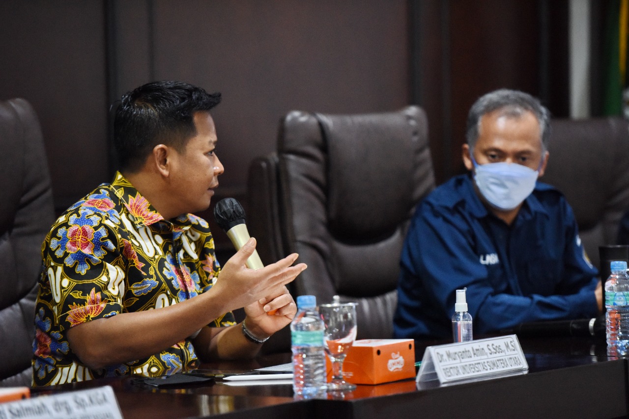 National Economic Recovery Efforts and MBKM, USU Collaborates with LNSW