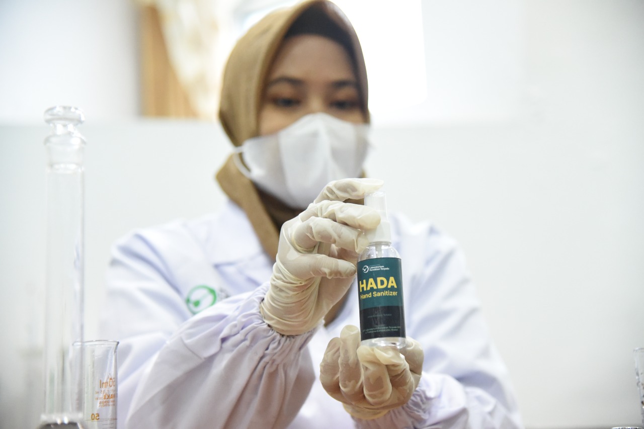 USU Integrated Laboratory Creates WHO Standard Hand Sanitizer Products
