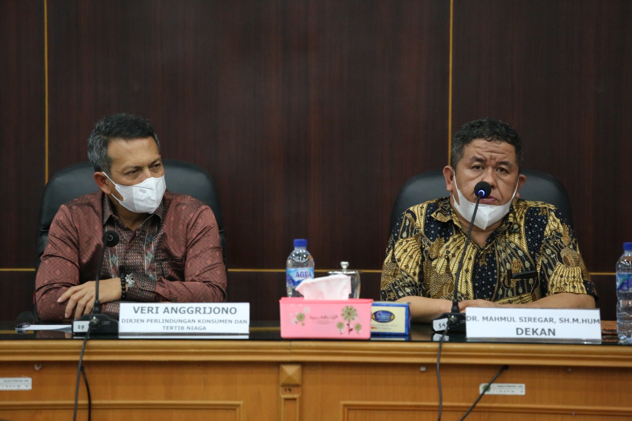 FH USU and Director General of PKTN Kemenperindag MoA Consumer Protection Policy