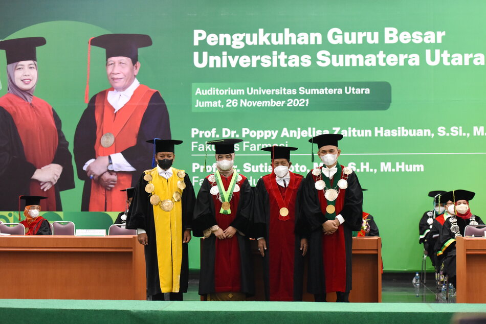 USU Vice Rector III Inaugurated as Permanent Professor