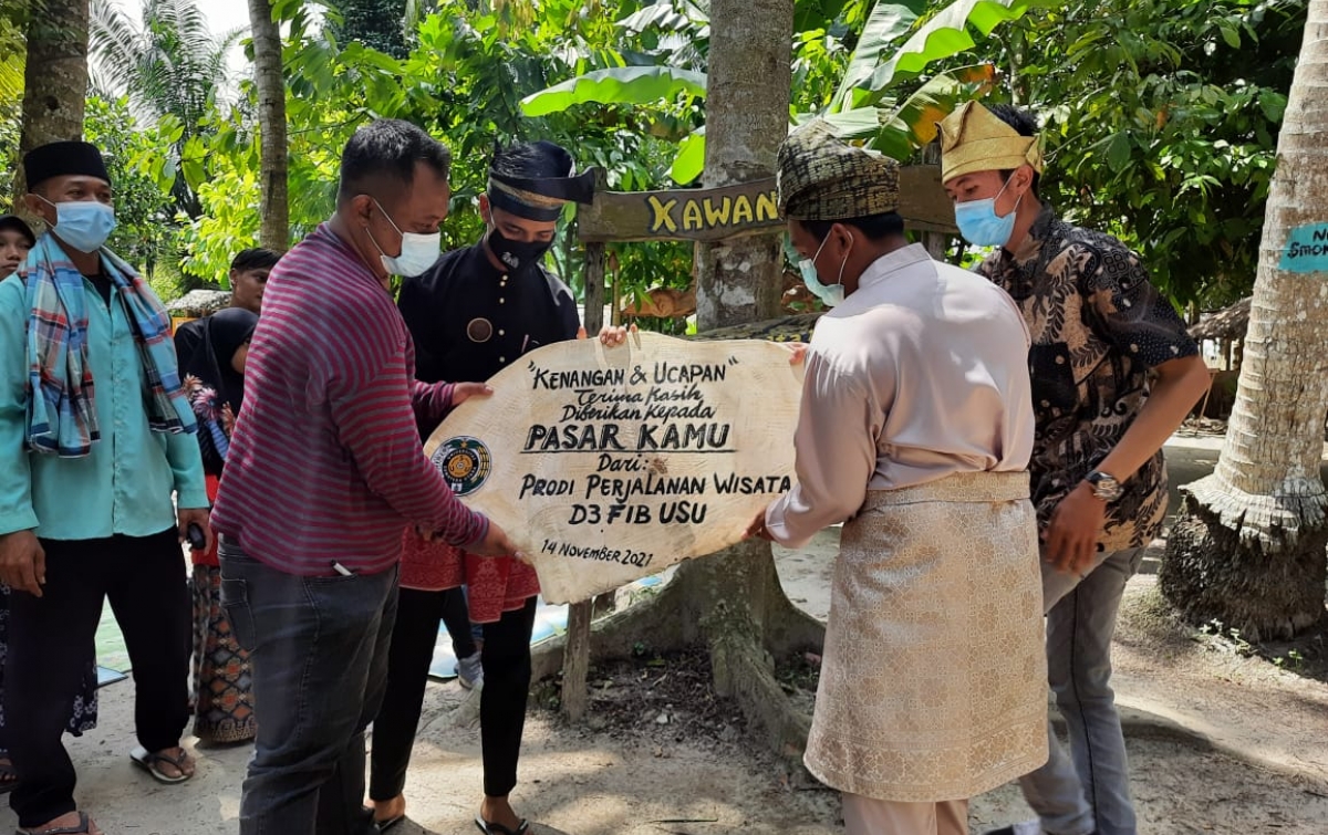 USU Travel Study Program PKL Tourism Village Management at "Pasar Kamu"