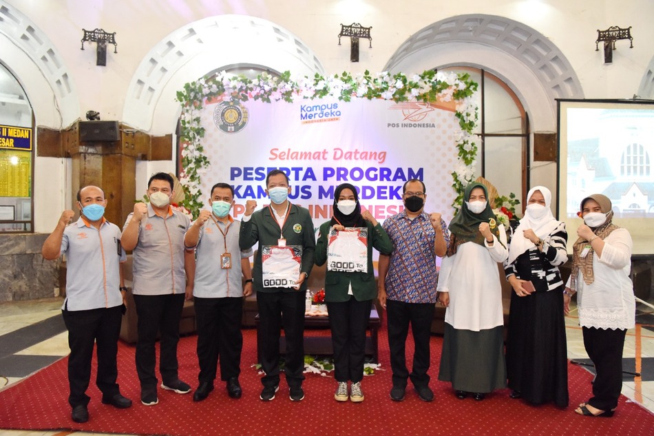 60 USU Students intern at PT Pos Indonesia