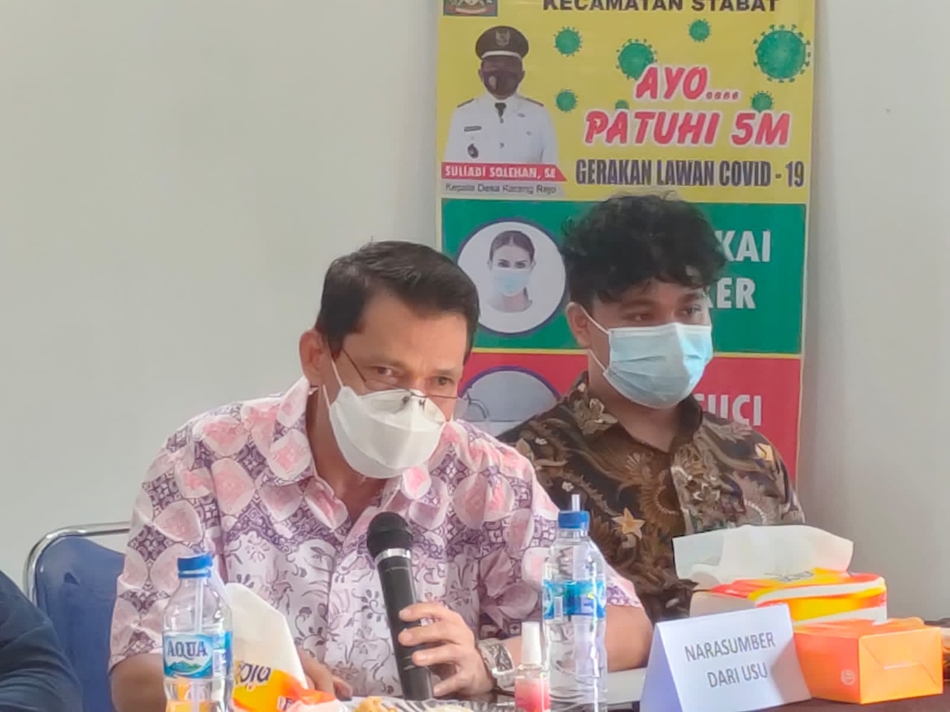 USU Lecturers Provide Public Speaking Training for Karang Taruna Members