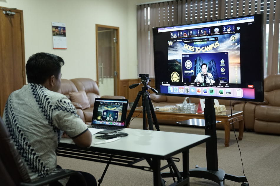 DJKN Goes to Campus, USU Students are Expected to Get Information about State Wealth