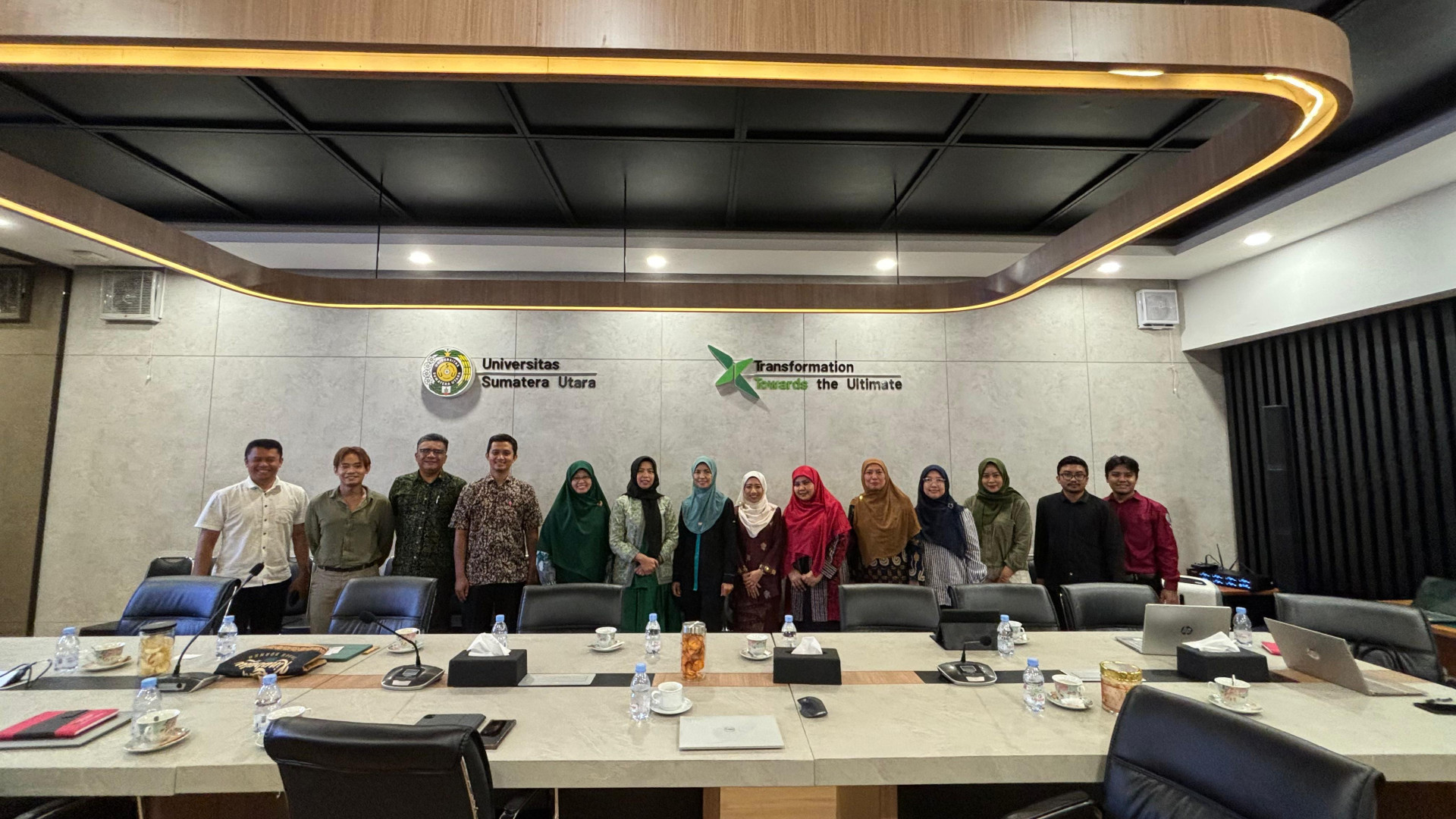 Kunjungan Delegasi International Islamic University Malaysia (IIUM) ke Biro Administrasi Universitas Sumatera Utara