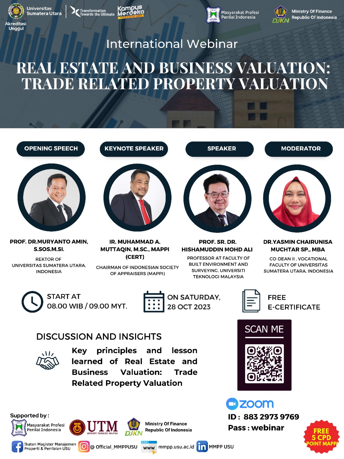 Webinar International Webinar Real Estate and Business Valuation: Trade Related Property Valuation