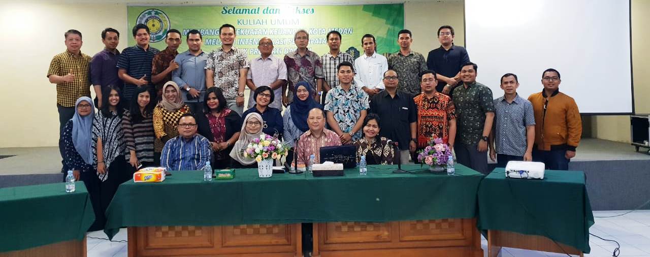 Public Lecture "Building Medan City's Financial Strength Through Intensification of Local Property Tax Revenue"