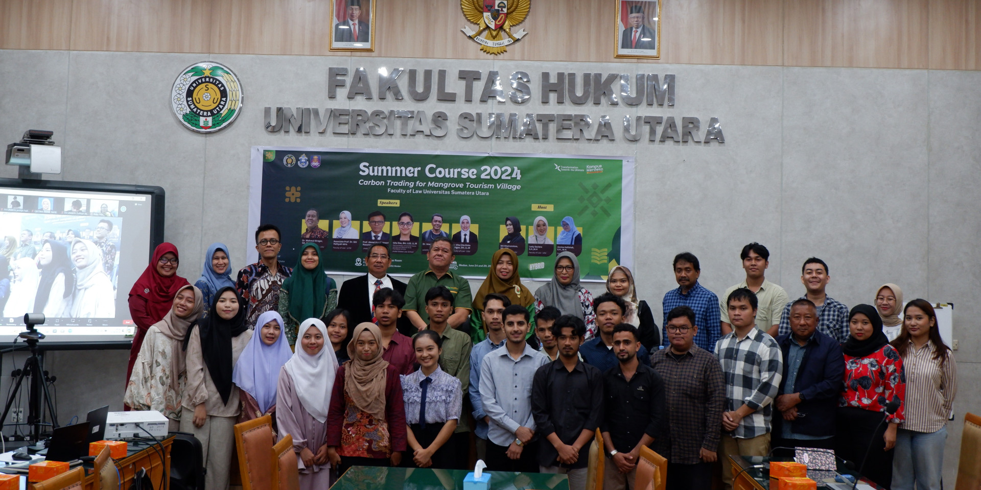 SUMMER COURSE PROGRAM 2024 FH USU  “Carbon Trading for Mangrove Tourism Village”
