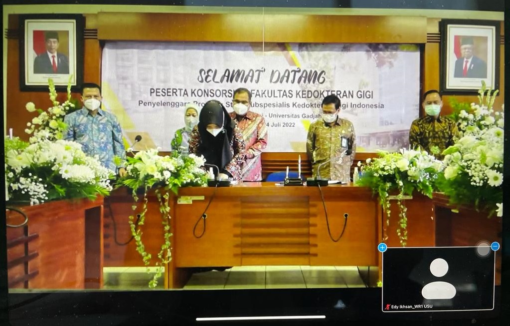 FKG USU IKUT SERTA DALAM PERJANJIAN KERJA SAMA TENTANG KONSORSIUM FAKULTAS KEDOKTERAN GIGI INDONESIA