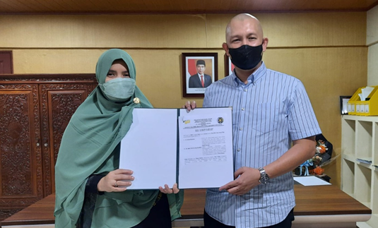 Collaboration between the Faculty of Dentistry USU and PT. Gelora Indah Lestari
