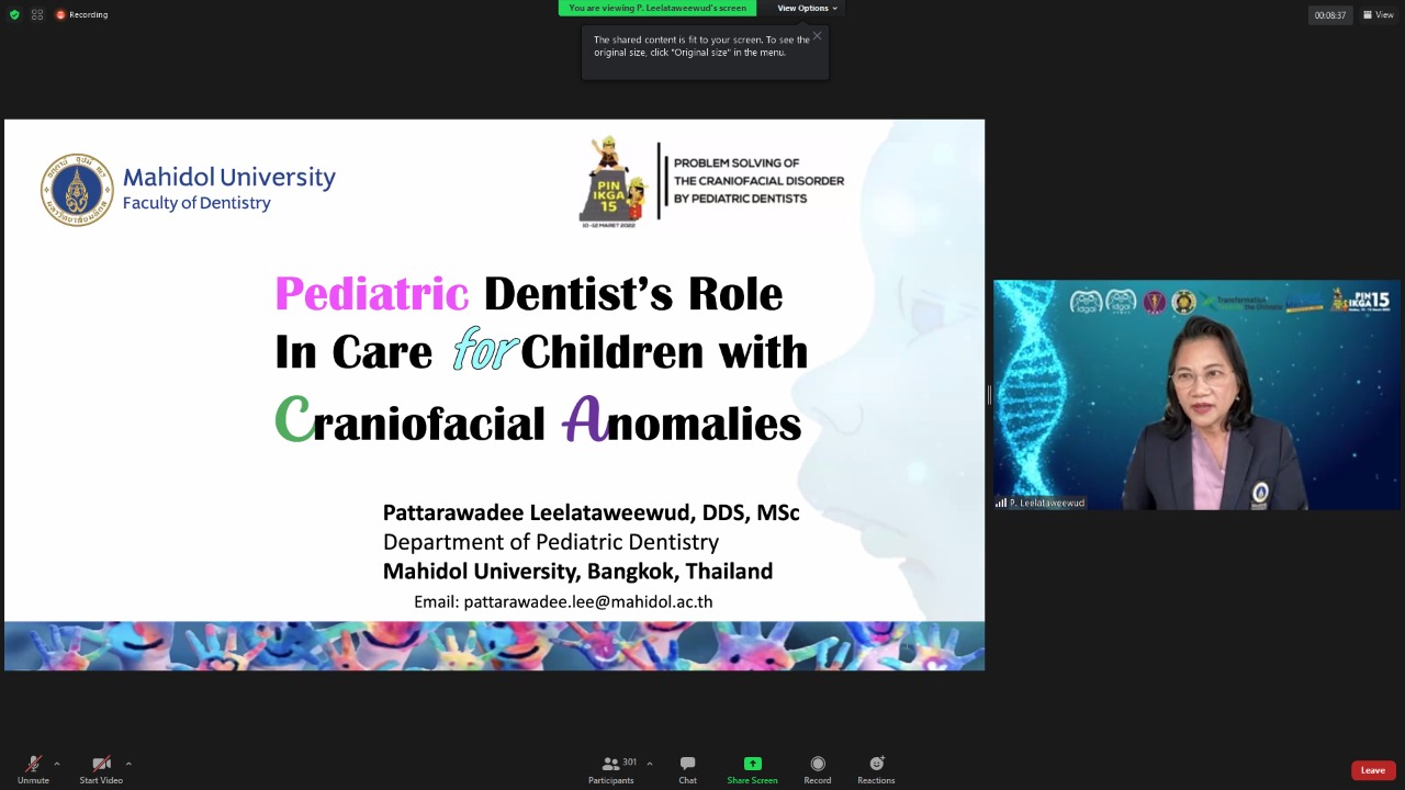 4th day of The 15th National Scientific Meeting (PIN) of the Indonesian Pediatric Dentistry Association (IKGA)