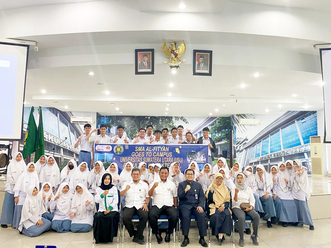 Al-Fityan Medan High School Visit