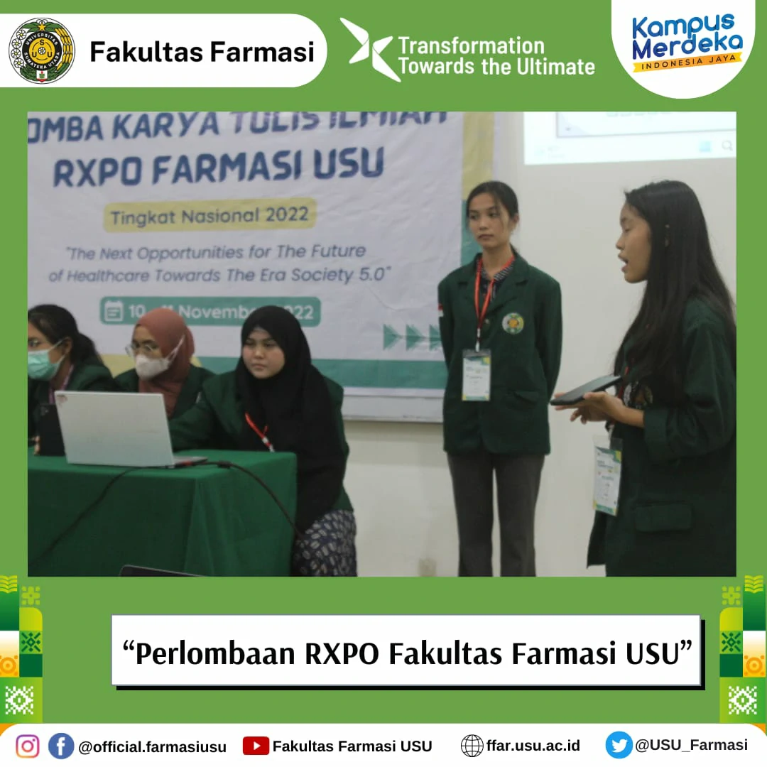 RXPO Program Studi S1 Farmasi dan Program Studi D3 Analis Farmasi dan Makanan