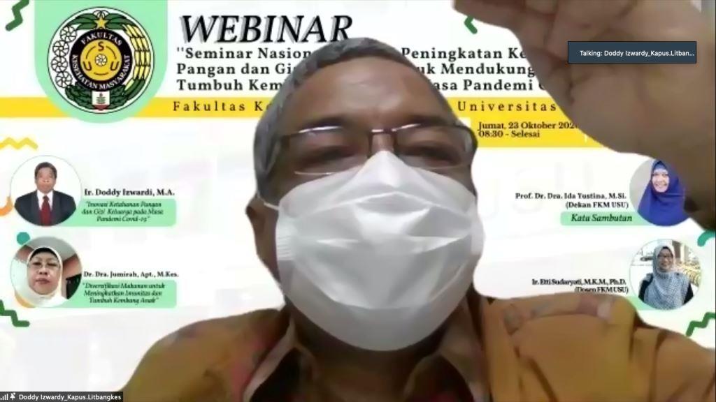 Webinar “Strategi Peningkatan Ketahanan Pangan dan Gizi Keluarga untuk Mendukung Tumbuh Kembang Anak pada Masa Pandemi Covid-19”