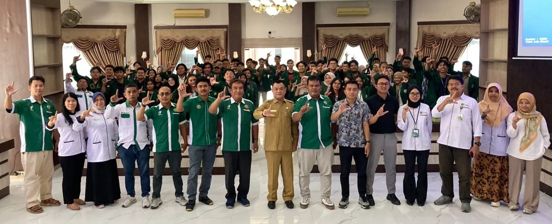 Penjemputan Mahasiswa Kuliah Kerja Nyata Tematik Reguler (KKNTR) USU di Kabupaten Langkat