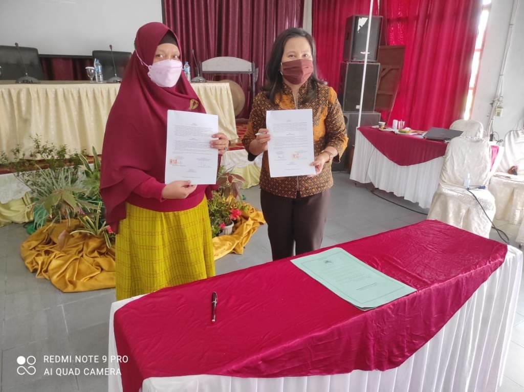 Penandatanganan MoA dengan Dinas Kesehatan Karo dan Penandatanganan MoA dengan Dinas Kesehatan Karo dan Rokan Hulu