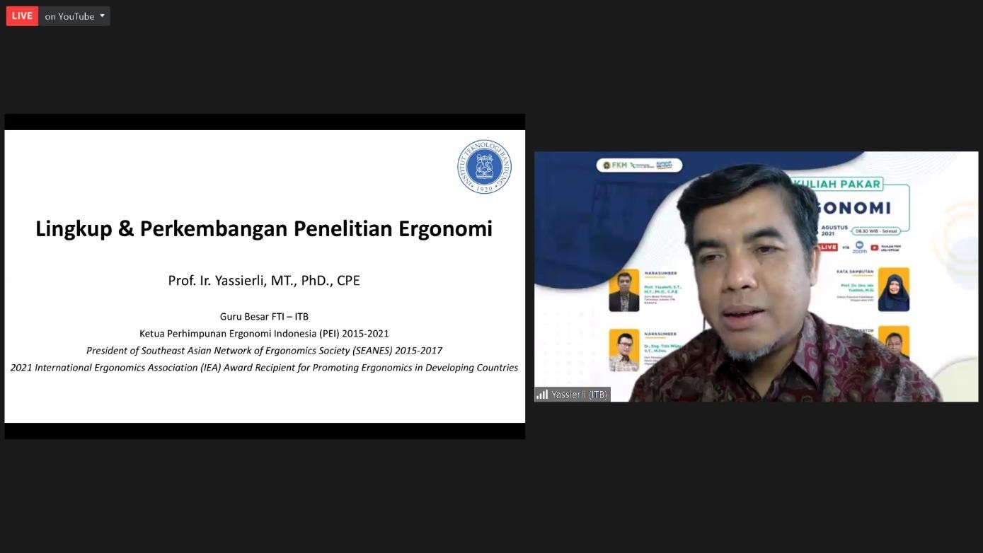 Kuliah Pakar “Ergonomi”