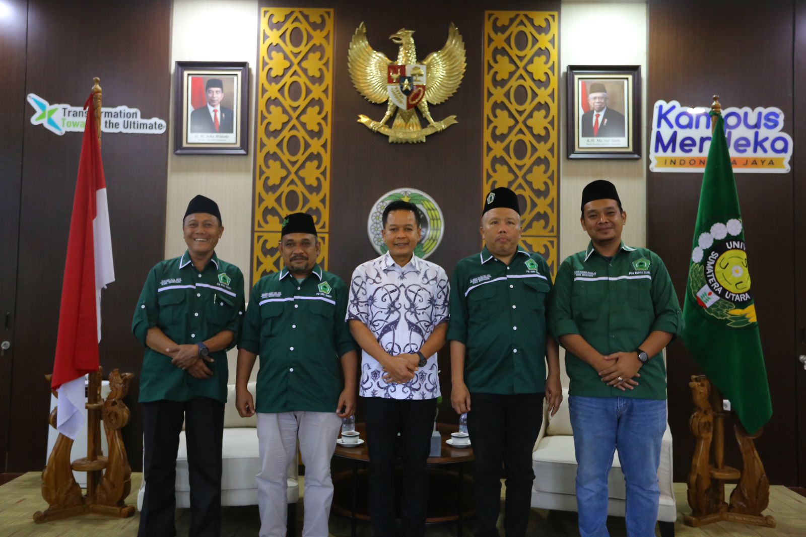 Blessed and Dignified North Sumatra ISNU's Audience with USU