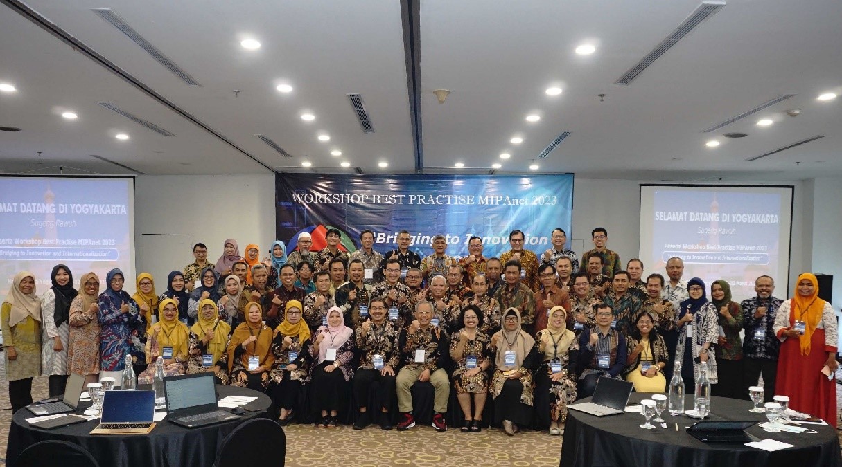 Workshop Best Practice MIPAnet 2023 di Yogyakarta