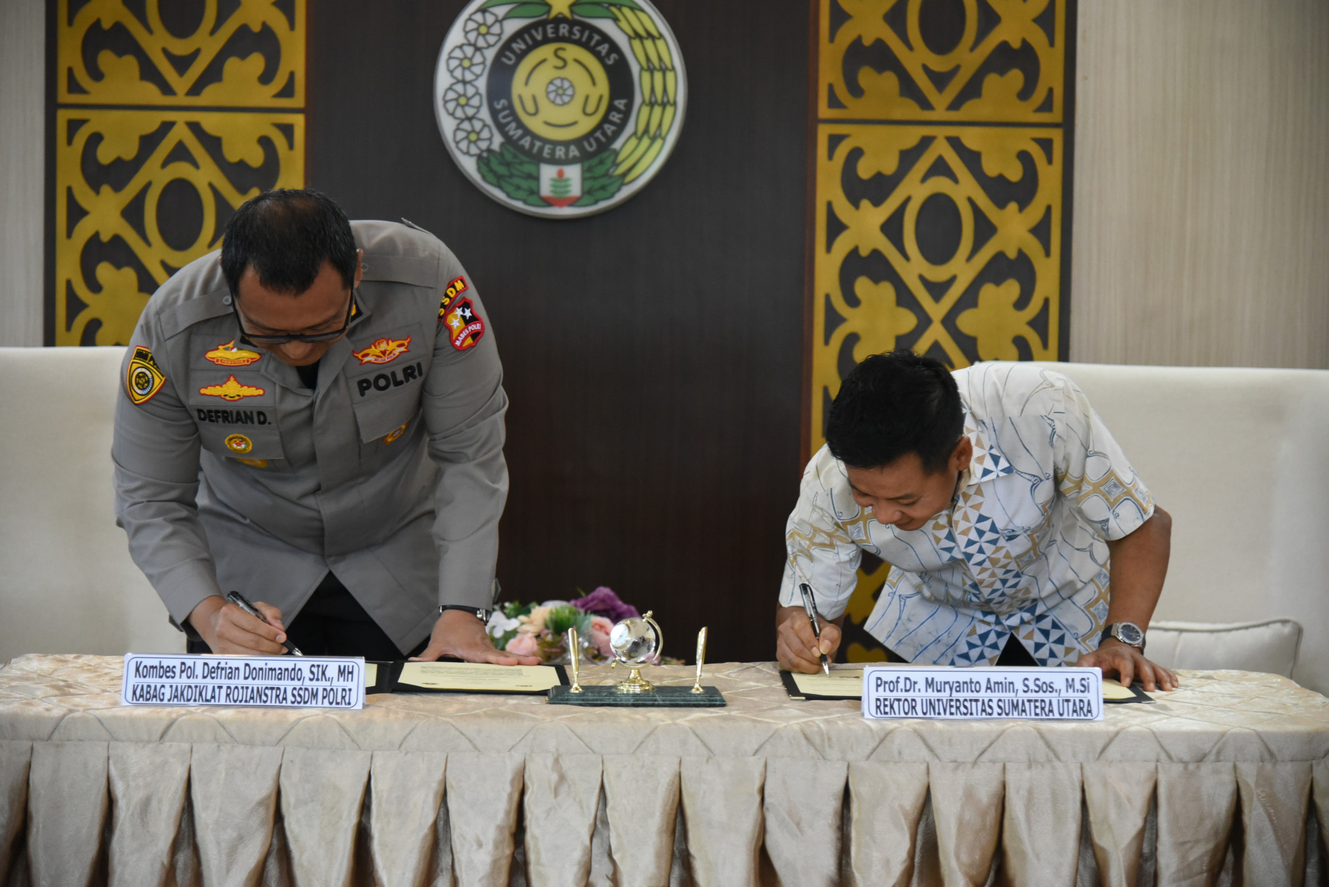 USU and Police Headquarters Synergize to Develop Human Resources to Face Future Challenges