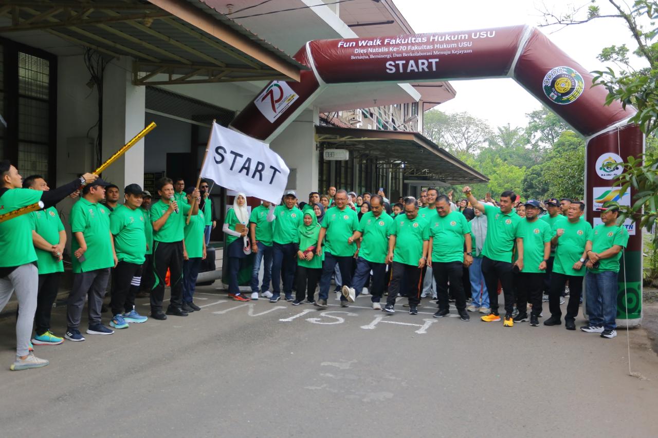 Fun Walk for the 70th Anniversary of FH USU