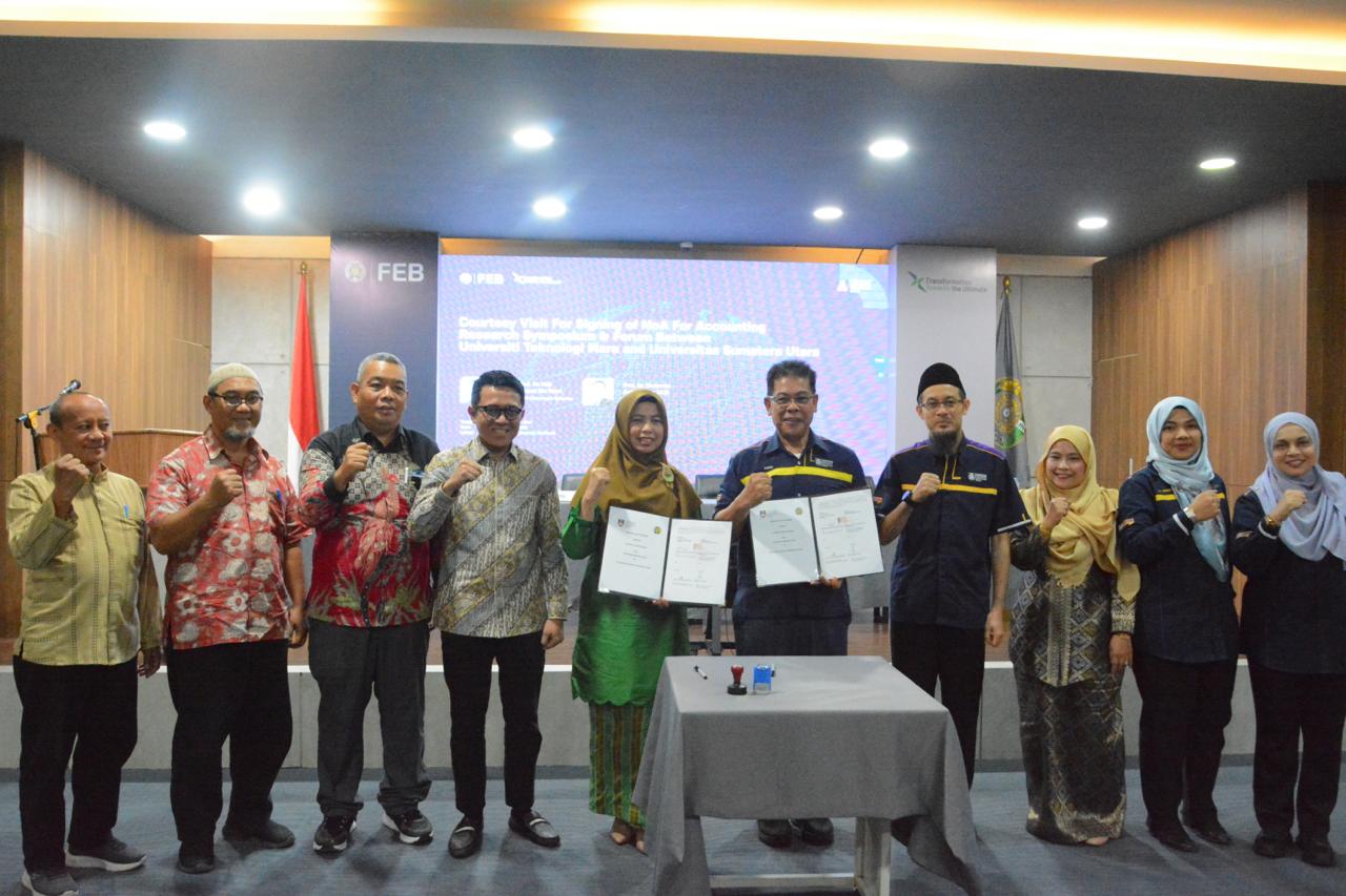 USU - UiTM Sign Memorandum of Understanding for Accounting Symposium