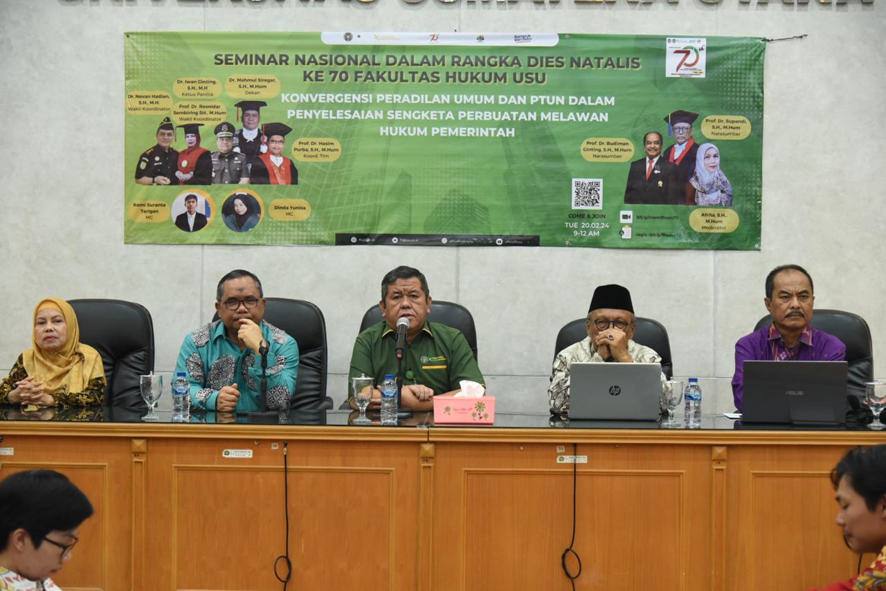 National Seminar on the 70th Anniversary of FH USU