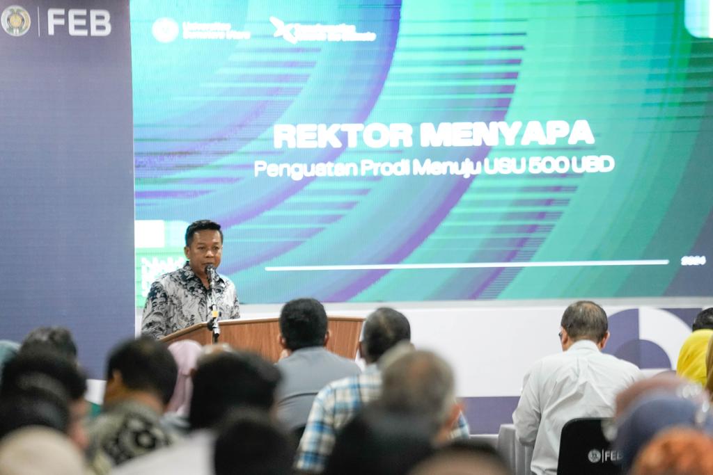 Rector Greeting: Strengthening Study Programs Towards USU 500 UBD