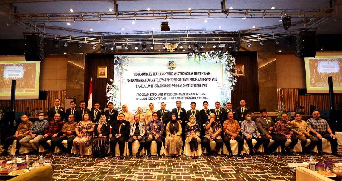 Pelantikan & Pemberian Tanda Spesialis Anestesiologi dan Terapi Intensif