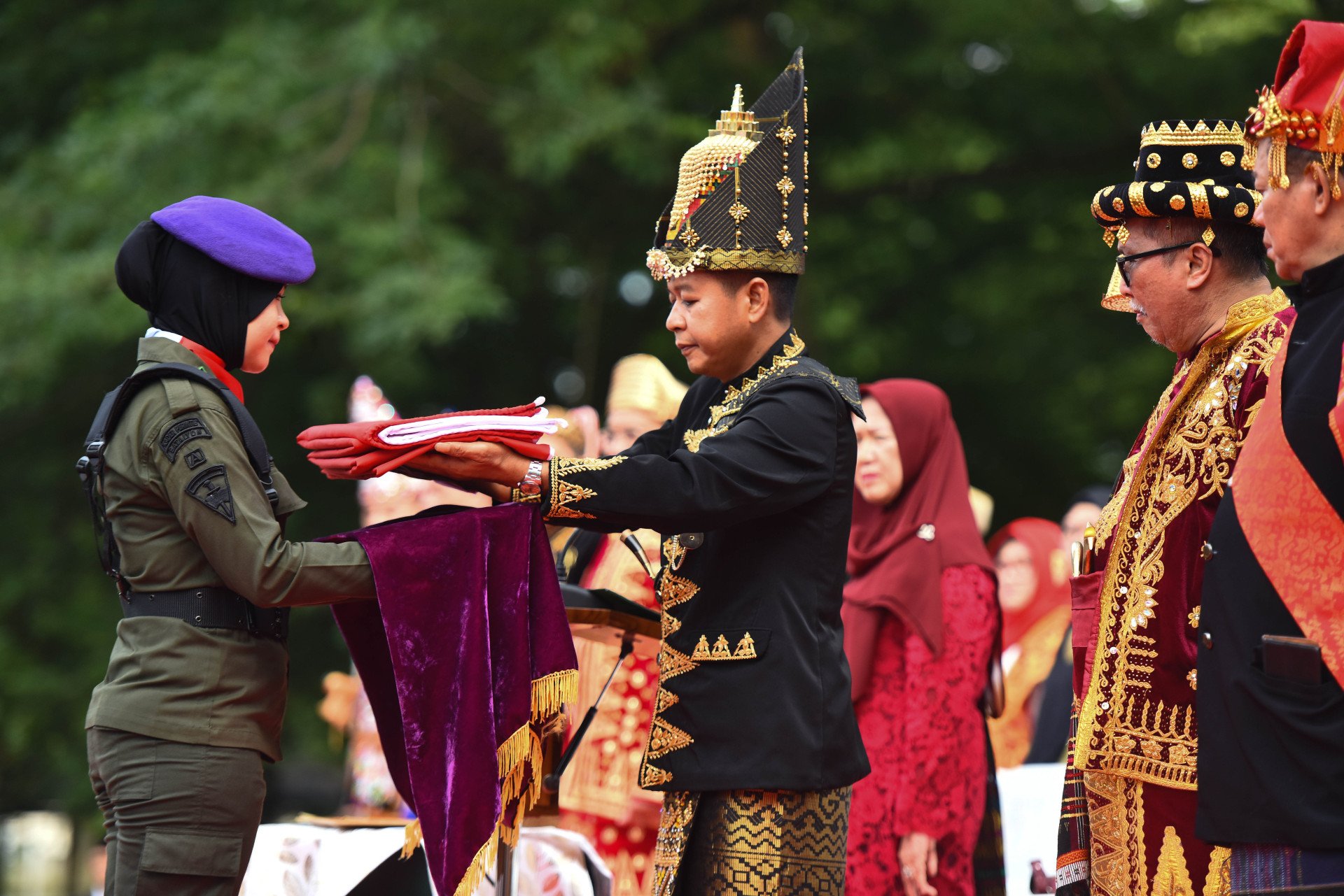 USU Holds Flag Ceremony to Celebrate Indonesia’s 79th Independence Day, Urges Academic Community to Uphold the Spirit of Gotong Royong