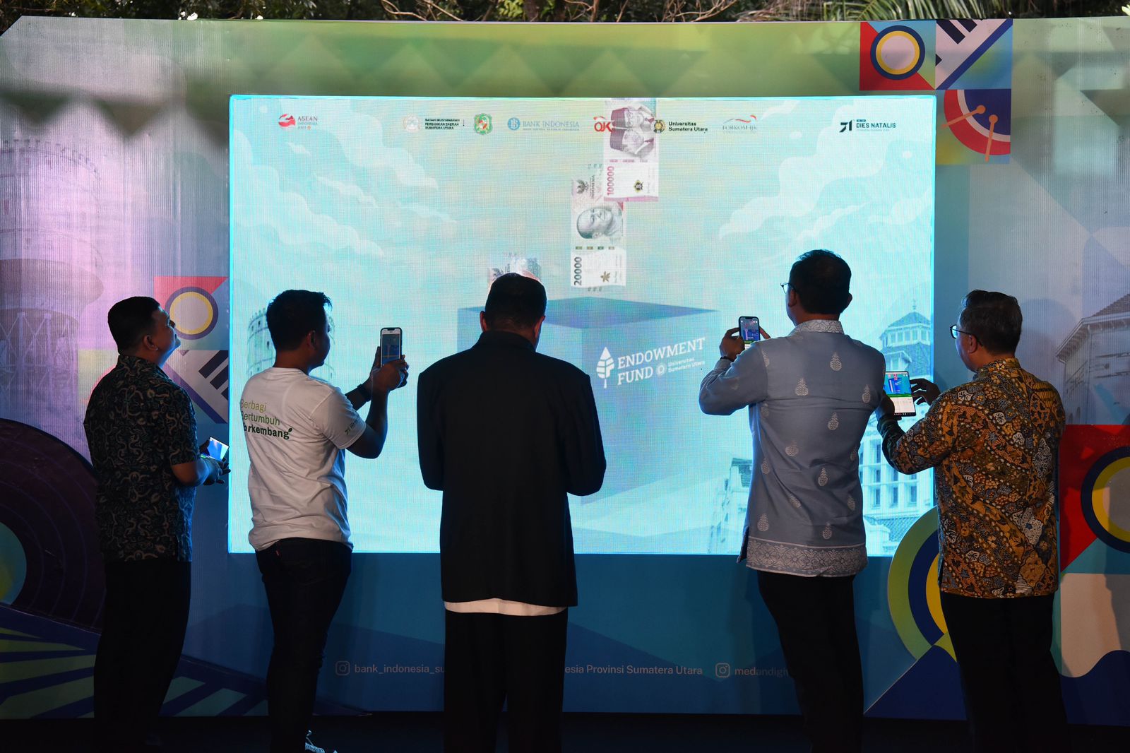 Medan Digifest, USU-BI Release QRIS Endowment Fund USU