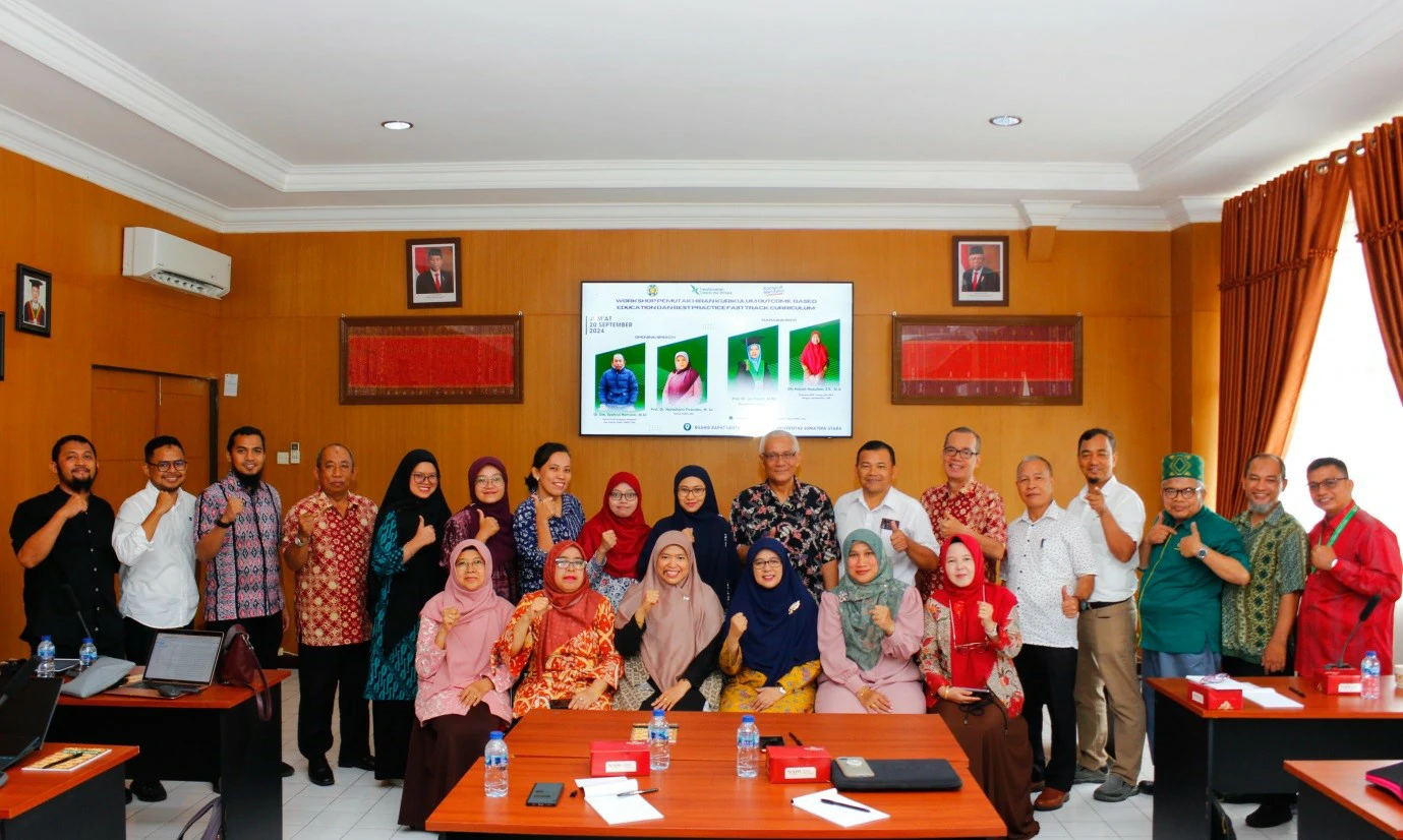 FMIPA USU Gelar Workshop Pemutakhiran Kurikulum Outcome Based Education dan Best Practice Fast Track Curriculum