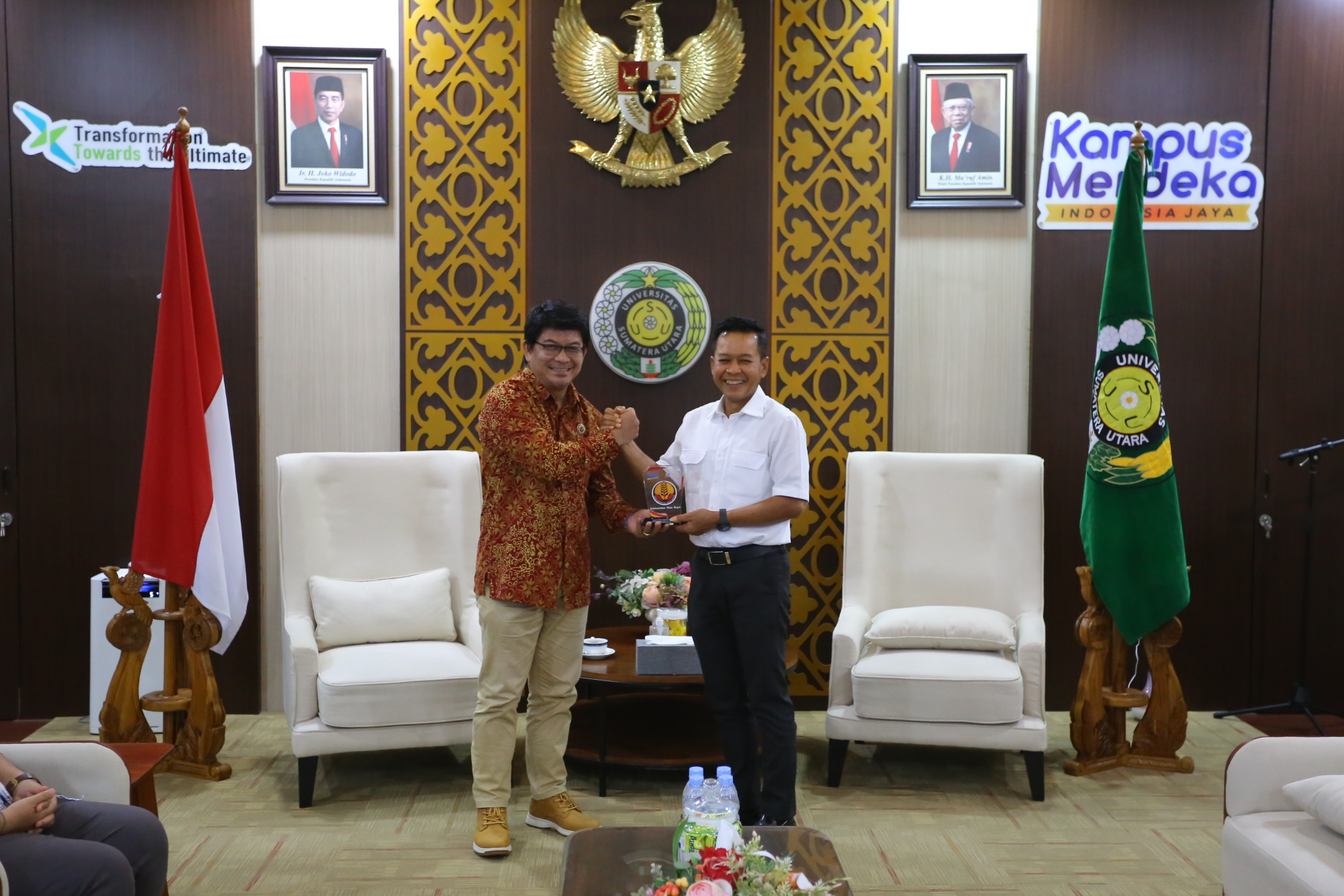 MoU between USU and Universitas Nias Raya Strengthens Education and Research Collaboration