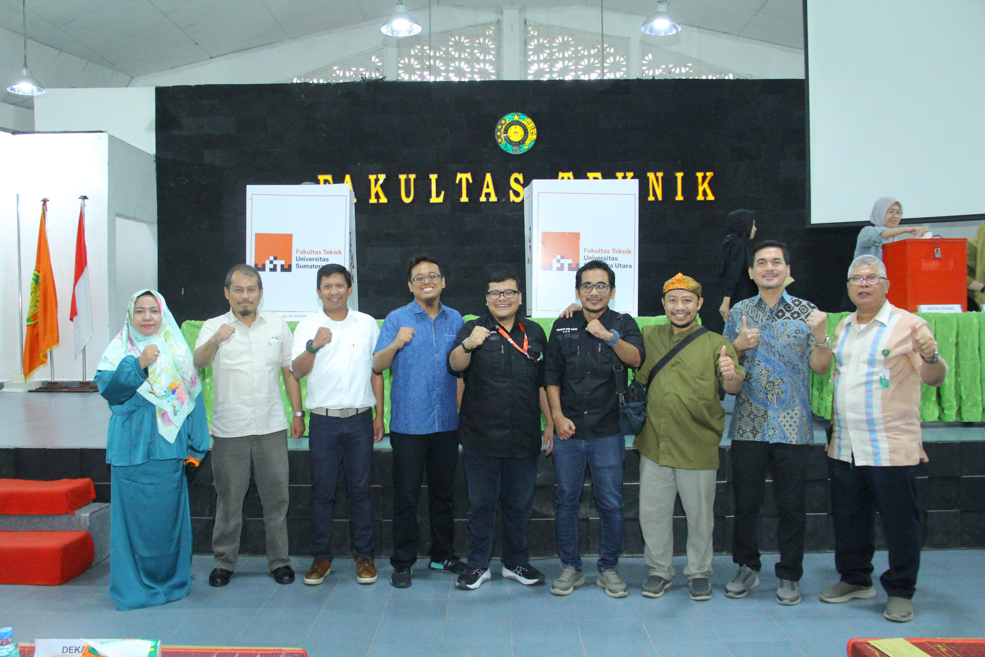 Faculty of Engineering USU Successfully Holds Academic Senate Election