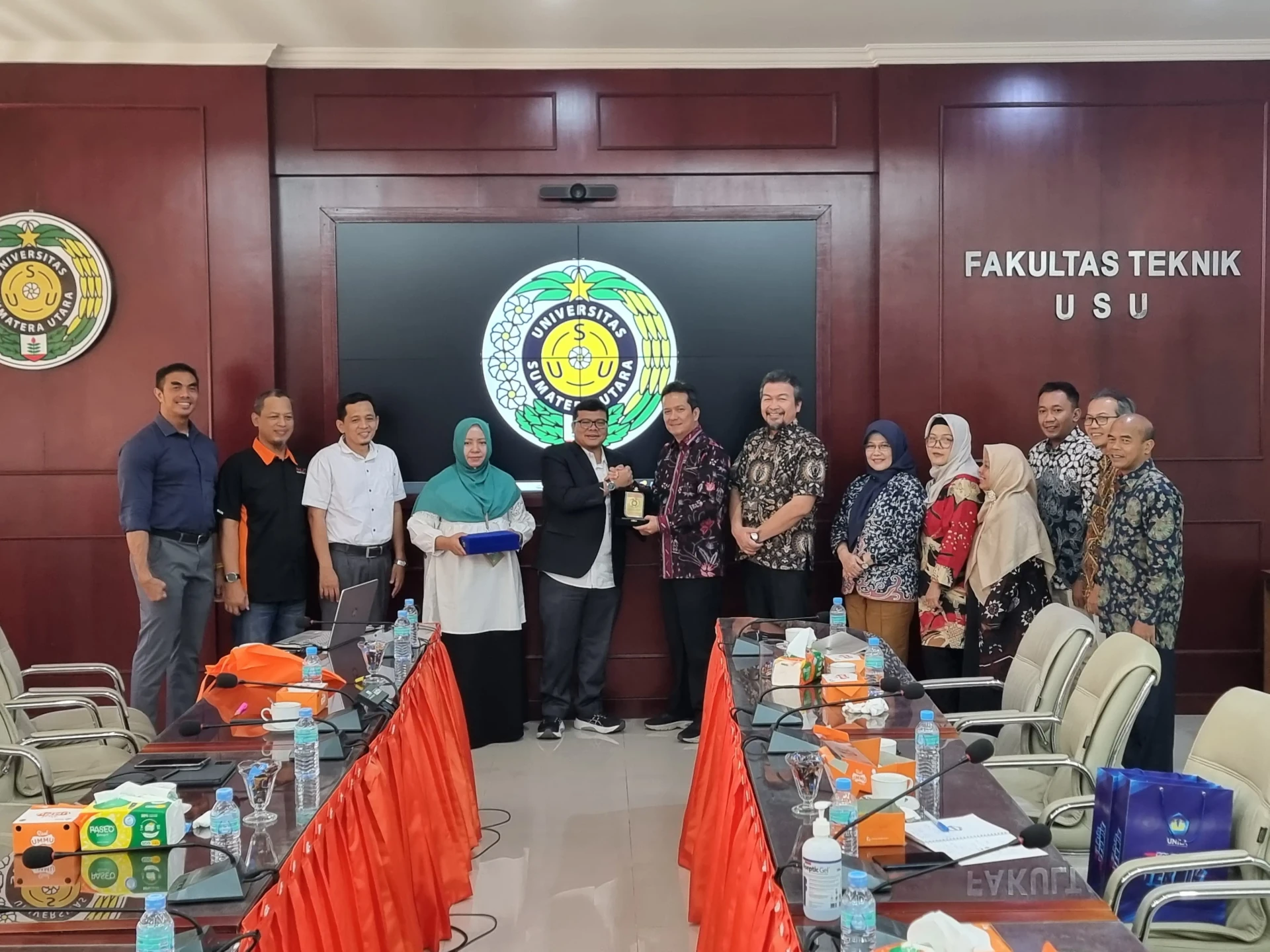 Visit and Meeting for Comparative Study from Faculty of Engineering, Universitas Lampung