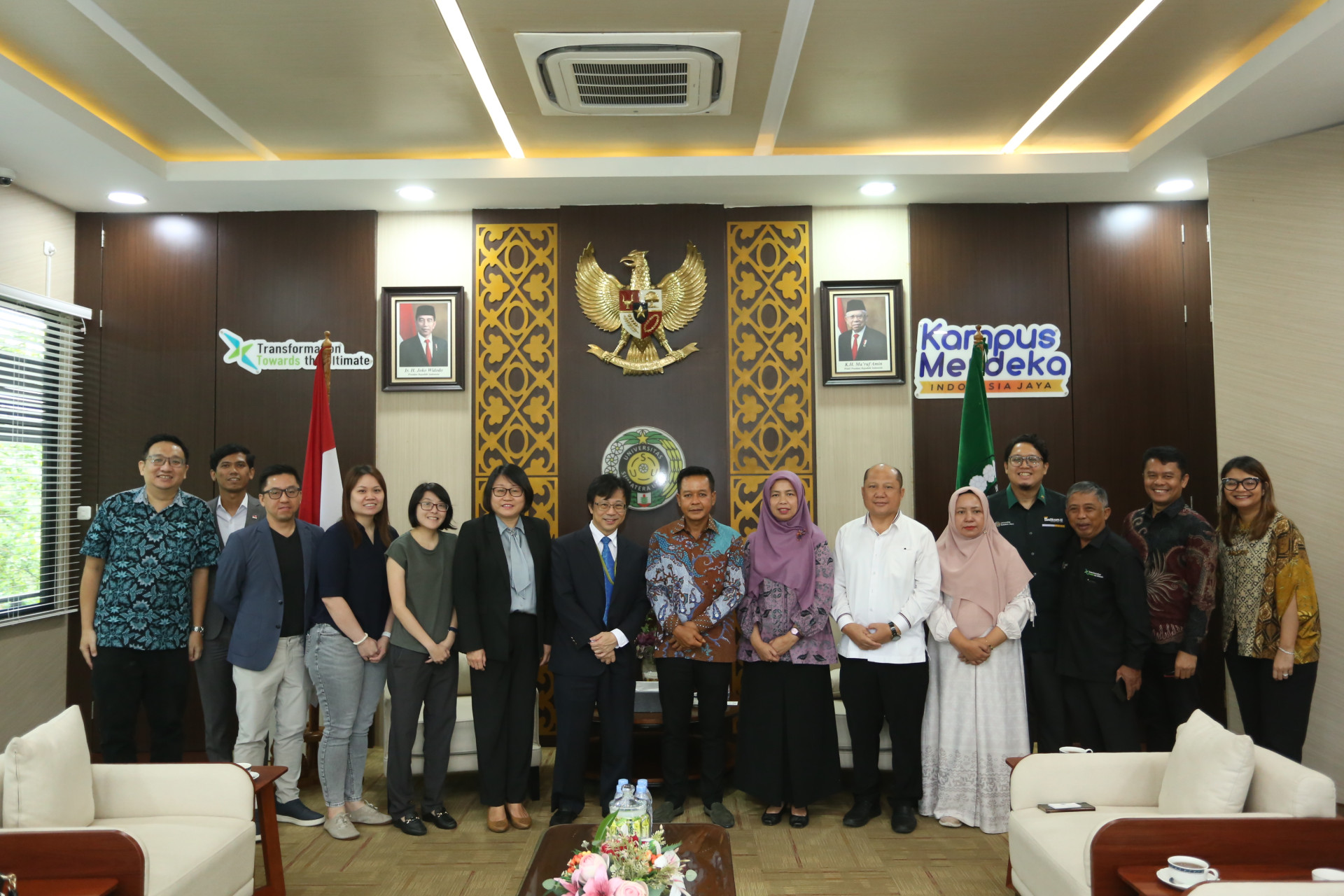 USU Receives Honorary Visit from Singapore