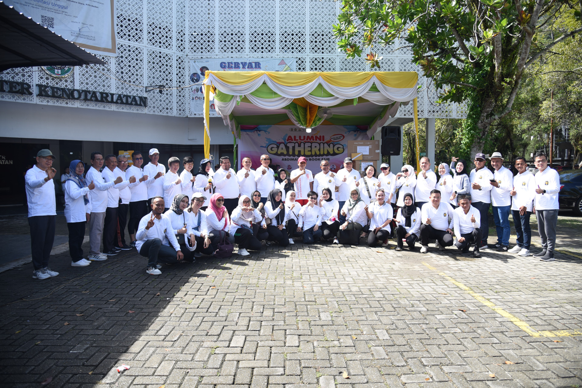 Master of Notary FH USU Successfully Holds Alumni Gathering Through Various Activities
