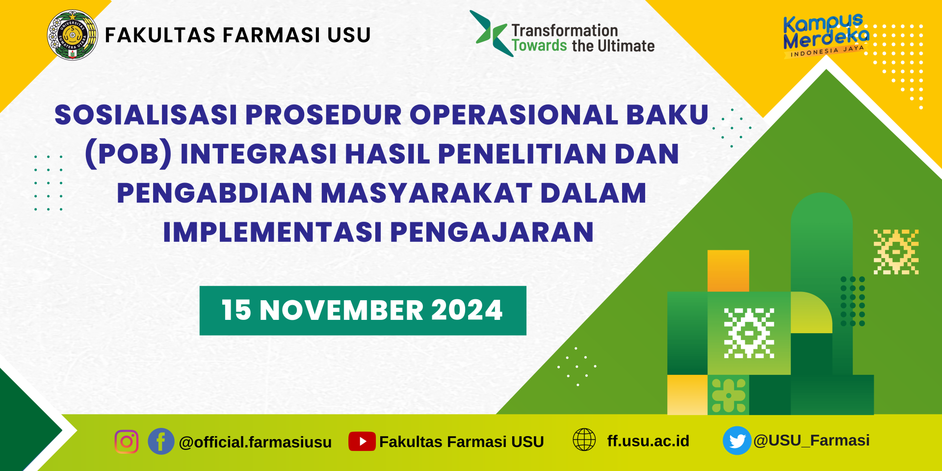 Sosialisasi Prosedur Operasional Baku (POB) Integrasi Hasil Penelitian dan Pengabdian Masyarakat dalam Implementasi Pengajaran