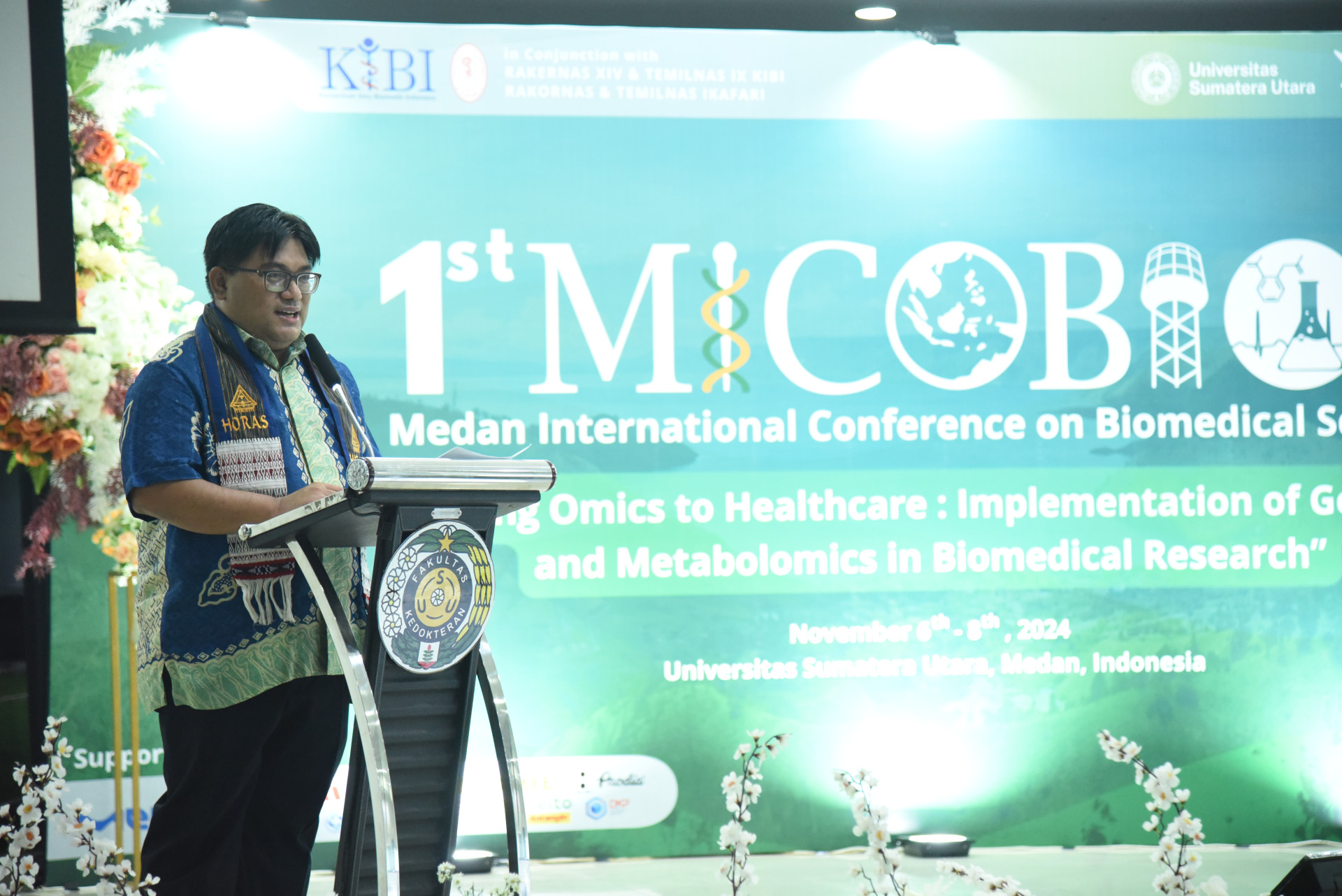 FK USU Holds MICOBIOS International Conference, Emphasizing the Importance of Omics Technology Integration in Health
