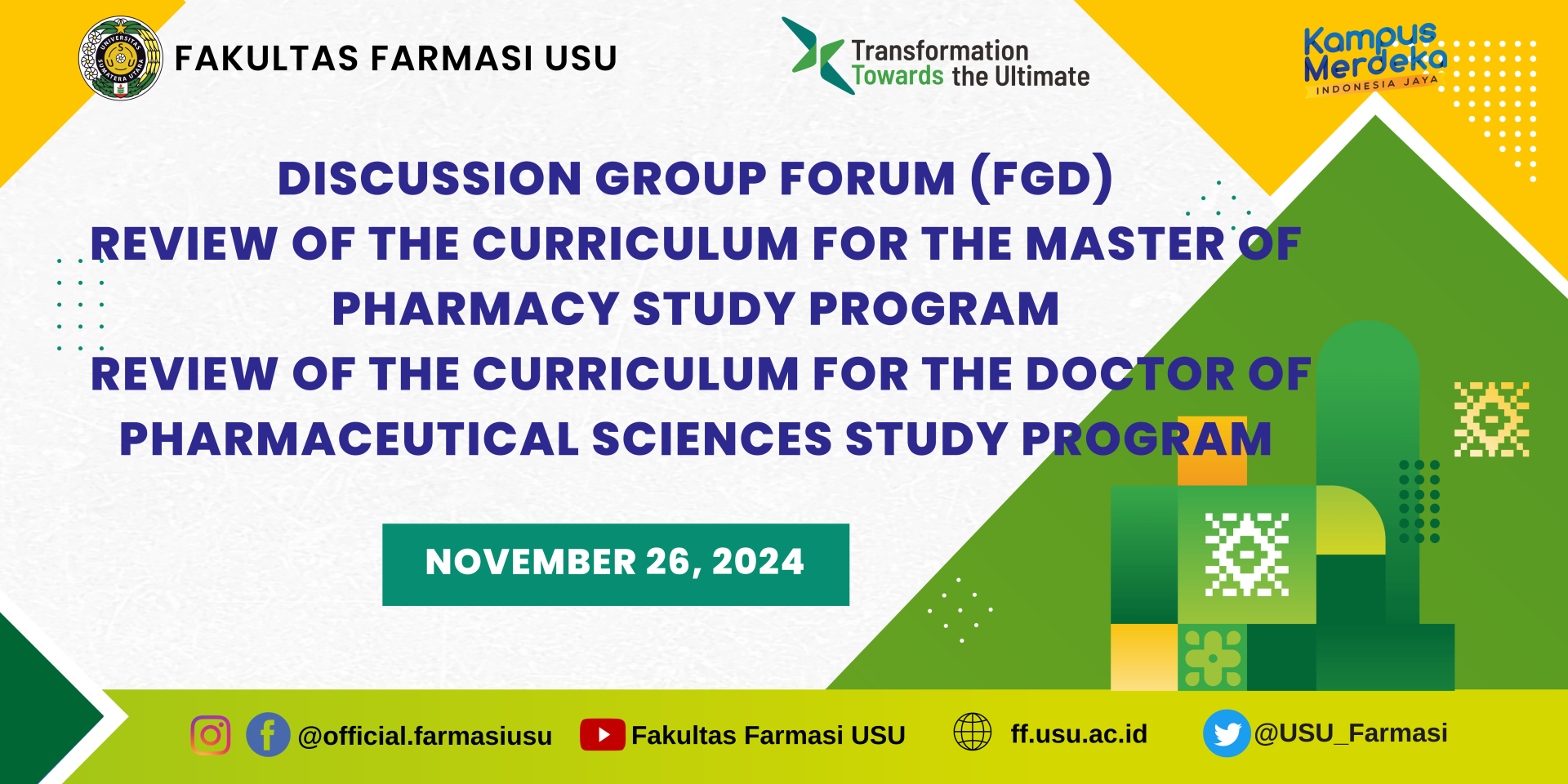 Discussion Group Forum (FGD) about Curriculum Review