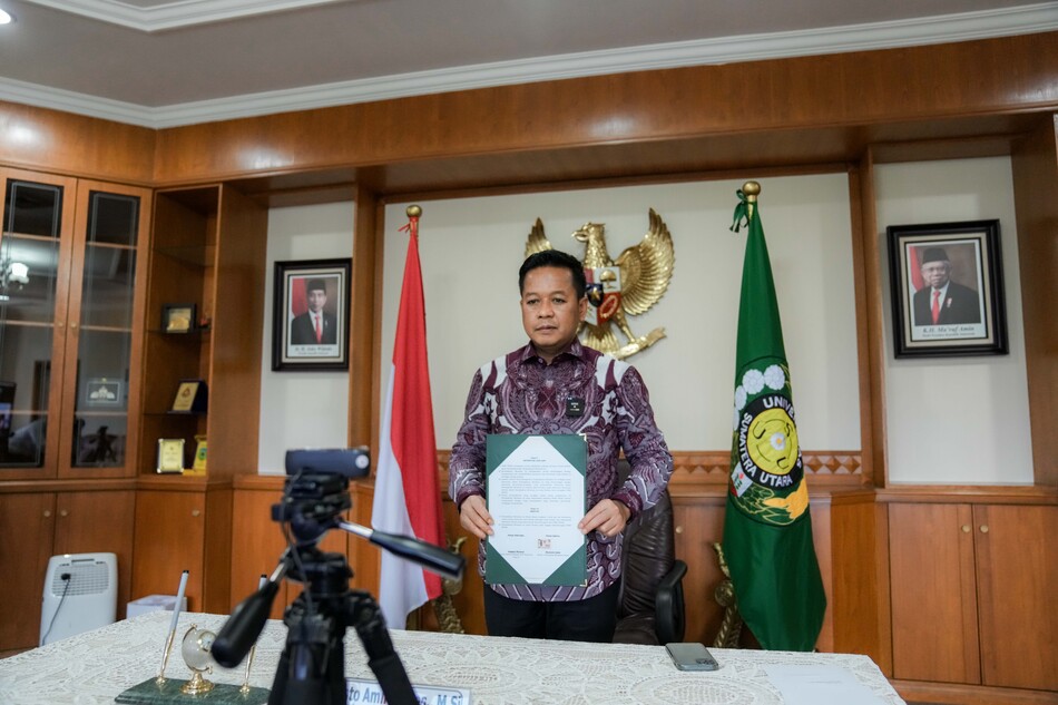 Improving Taxation Education, USU Signs MoU with North Sumatra II DJP Regional Office